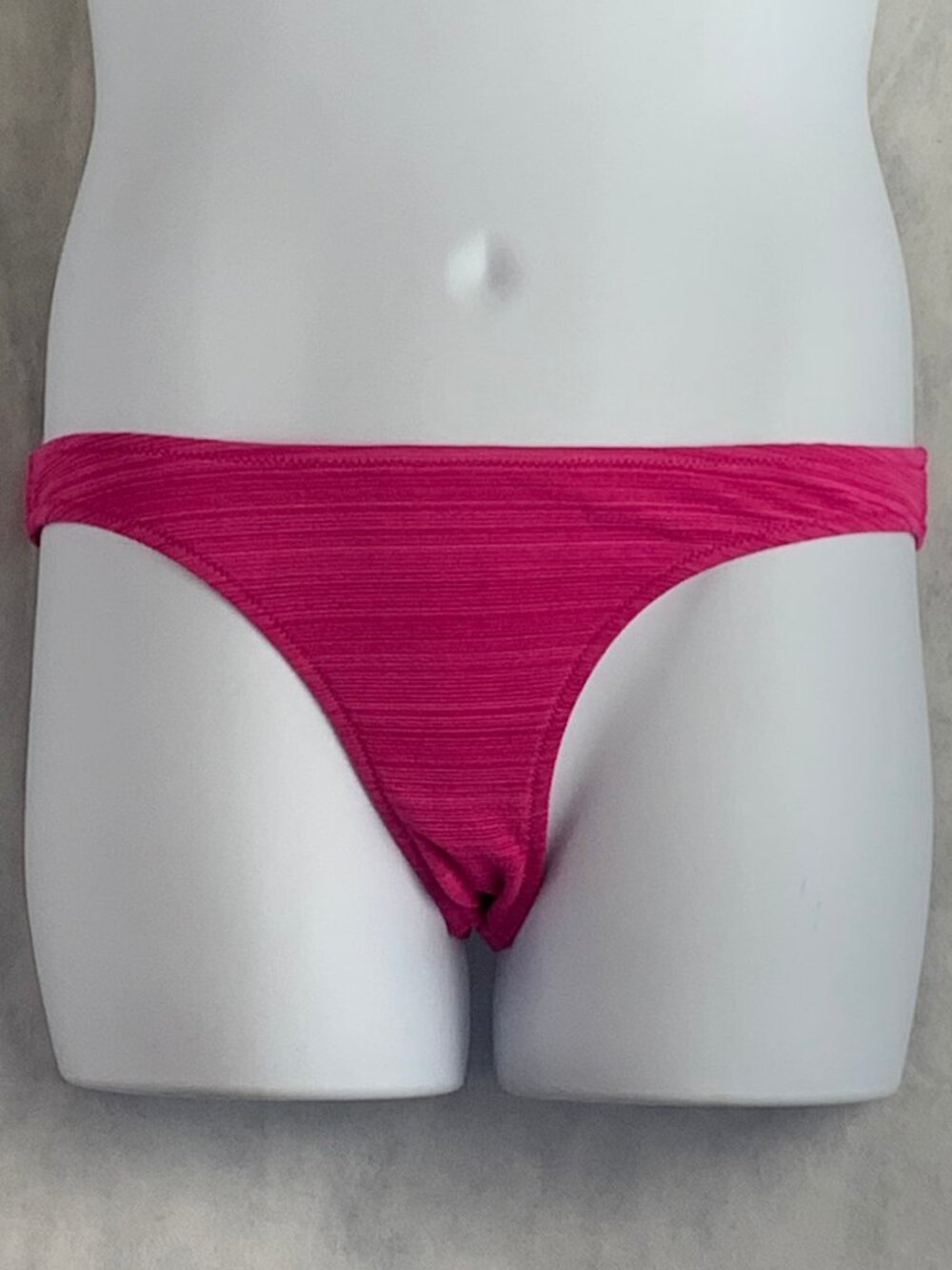 Volcom Junior Women's Hipster Bikini Bottom Swimsuit, Fiesta Pink